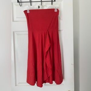 Red Ann Taylor dress